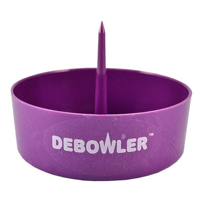 Debowler Ashtray w/ Cleaning Spike | 4 Inch - Smoke N’ Poke