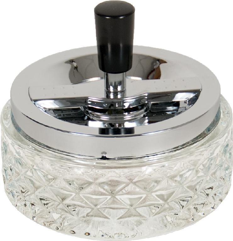 Glass Spinning Ashtrays | 4.75 Inch - Smoke N’ Poke