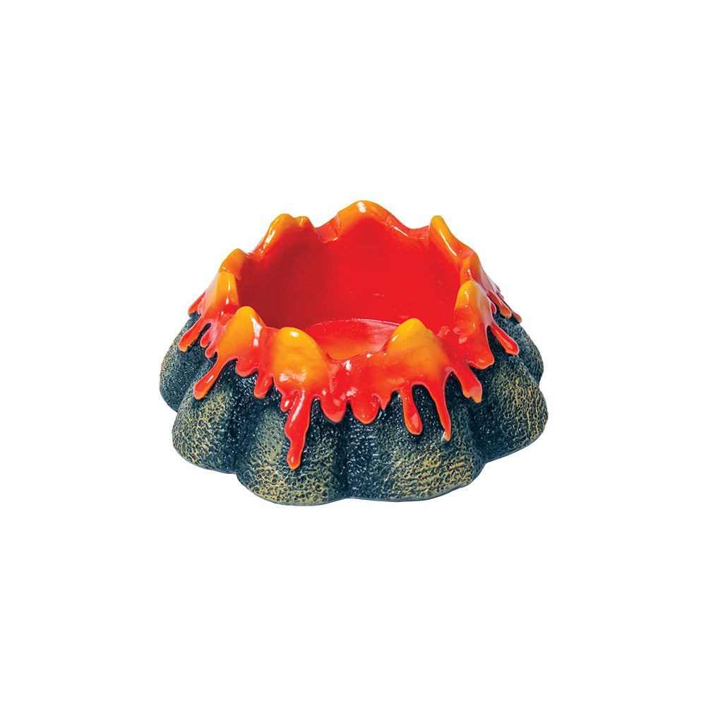 Volcano Polyresin Ashtray - 5" - Smoke N’ Poke