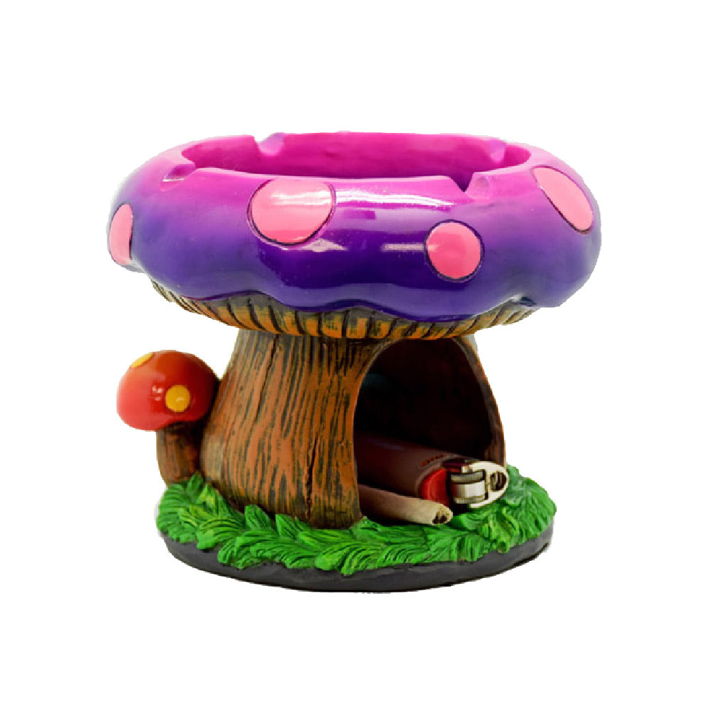 Fantastical Mushroom House Ashtray - Smoke N’ Poke