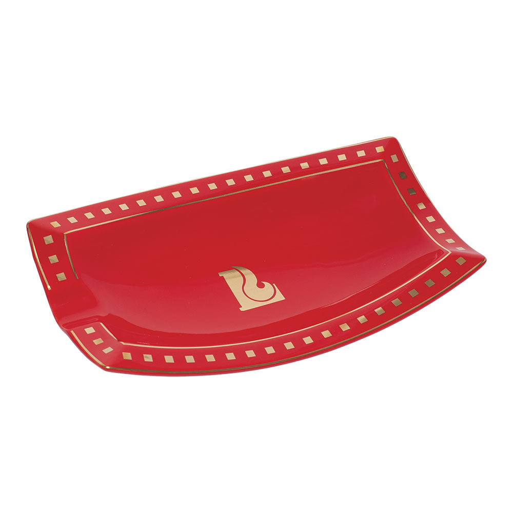 Lucienne Curved Rectangle Ceramic Cigar Ashtray | 8.75" x 5" - Smoke N’ Poke