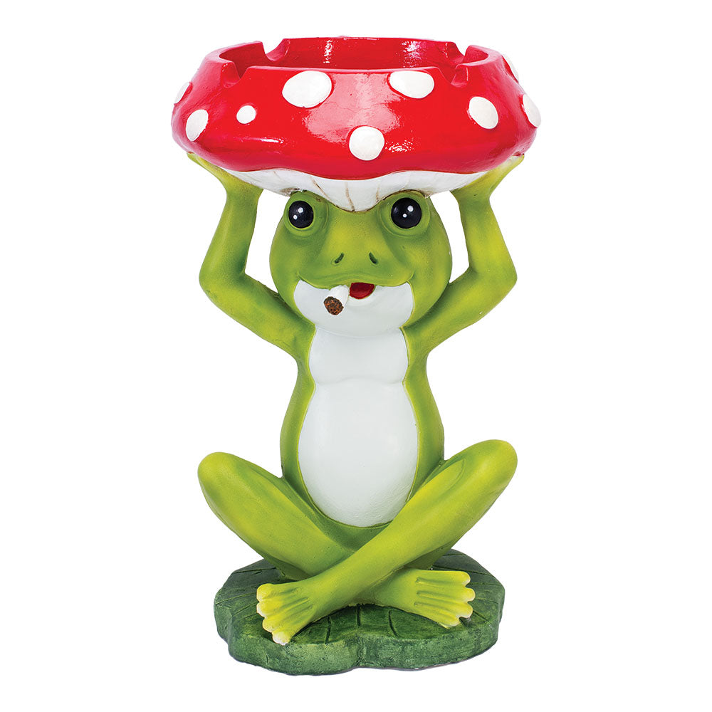 Fujima Mushroom Frog Jumbo Ashtray - 19" - Smoke N’ Poke