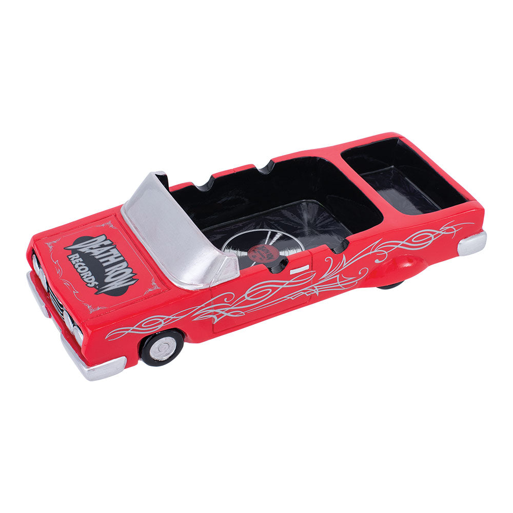 Death Row Records Red Hot Rod Ashtray w/ Stash Trunk - 9.5" x 3.5" - Smoke N’ Poke