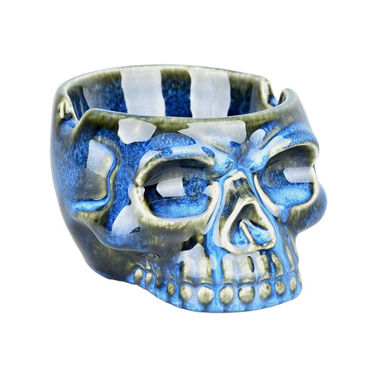 Cenicero con Calavera Esmaltada - 4.75"