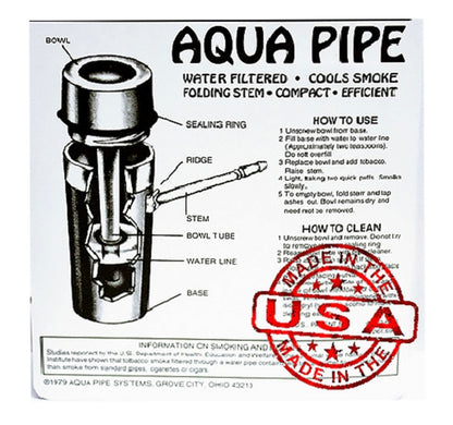 THE ORIGINAL WORLD FAMOUS AQUA PIPE