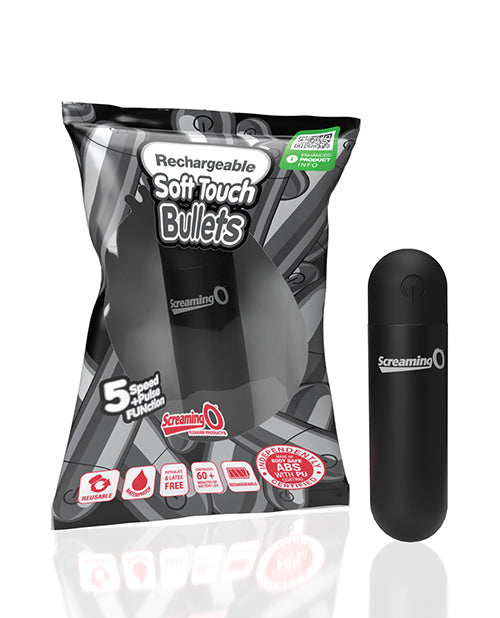 Screaming O Soft Touch Rechargeable Bullet - Purple