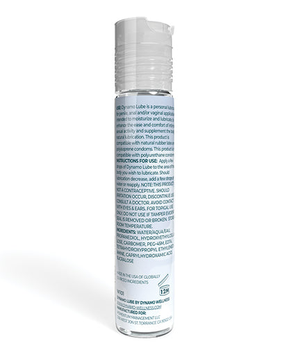 Dynamo Lube Water-based Formula - 1 oz