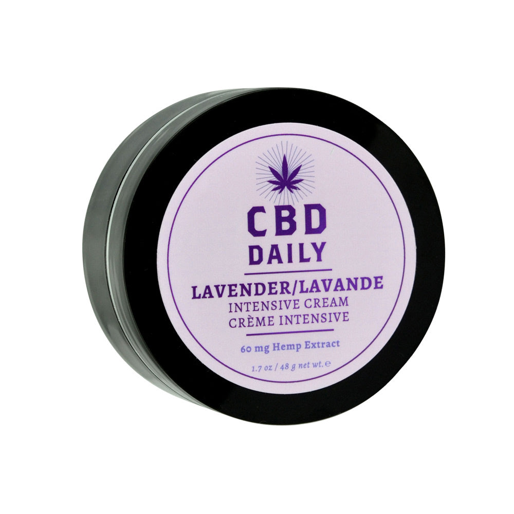 Earthly Body CBD Daily Intensive Cream - Lavender / 1.7oz - Smoke N’ Poke