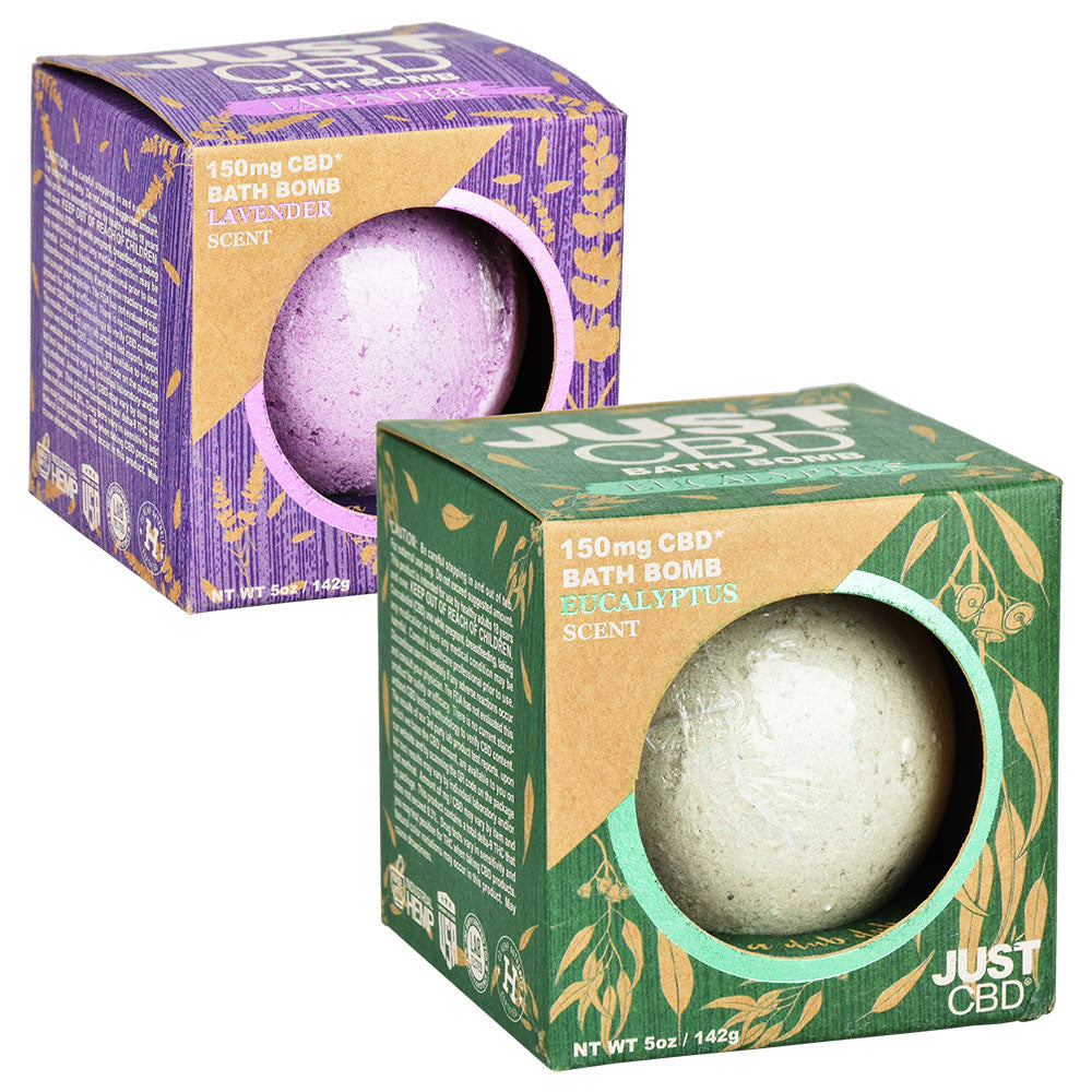 JUST CBD Bath Bomb | 5oz | 150mg CBD - Smoke N’ Poke