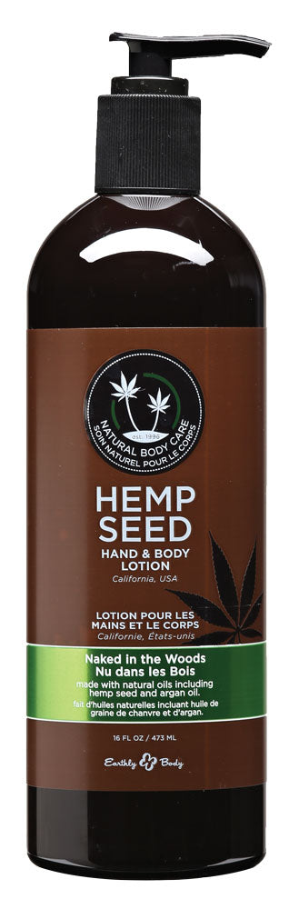 16oz Earthly Body Hemp Seed Hand & Body Lotion - Smoke N’ Poke