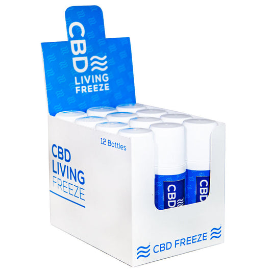 PANTALLA DE 12 PIEZAS - CBD Living Freeze - 3oz / 300mg