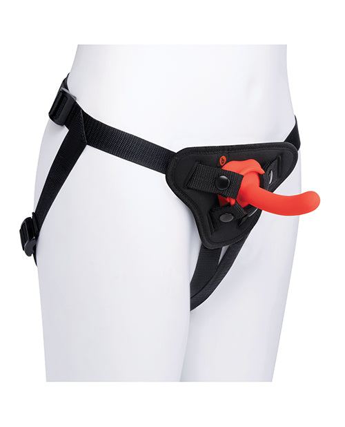 b-Vibe Beginner's Strap-On Harness Set - With 5 Silicone Dildo Peg