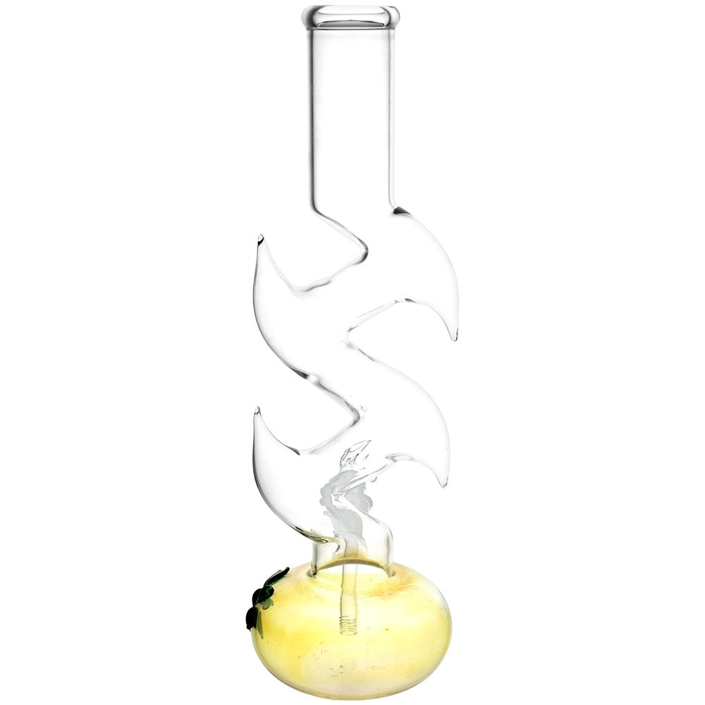 Floral Diablo Glass Water Pipe - 15.75" / 14mm F