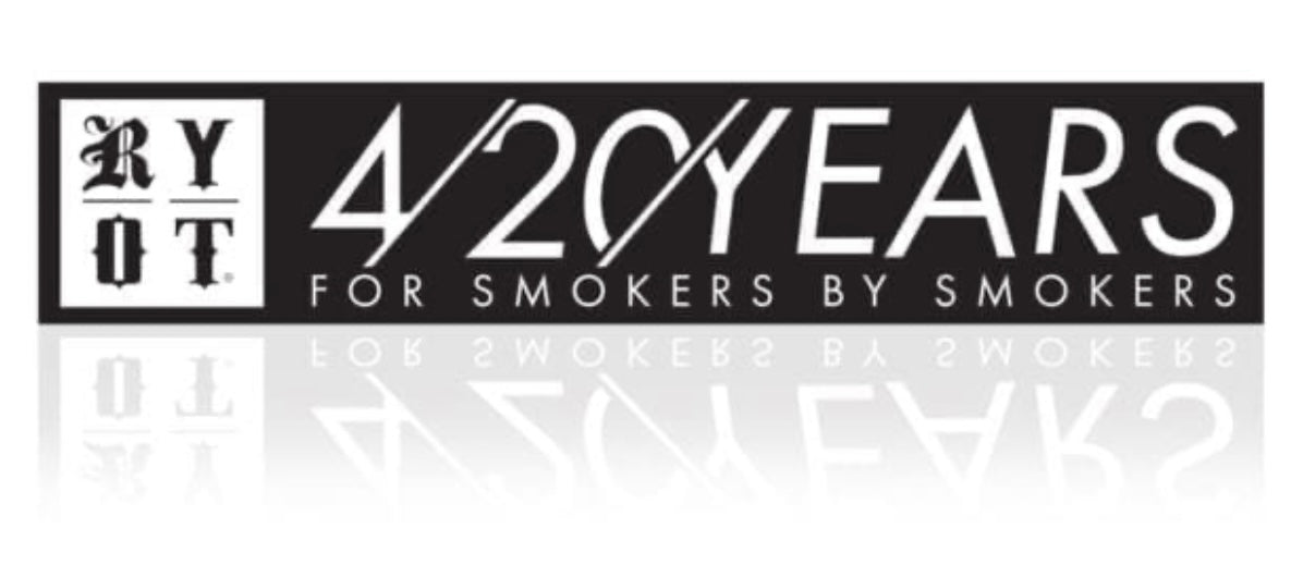 RYOT - 420 Years Sticker – 3.5″ - Smoke N’ Poke