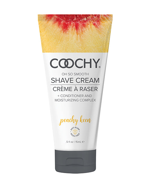 COOCHY Shave Cream - 0.5 oz Peachy Keen