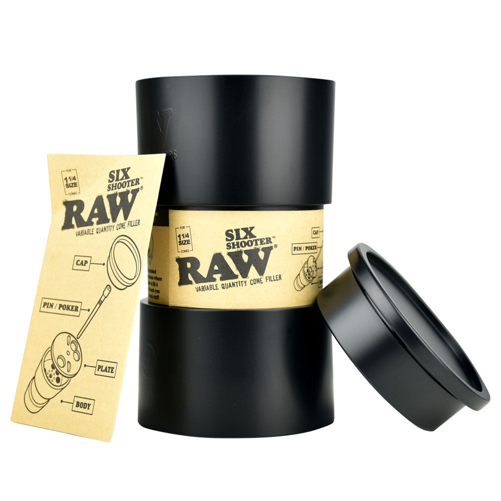 RAW Six Shooter Cone Filler - Smoke N’ Poke