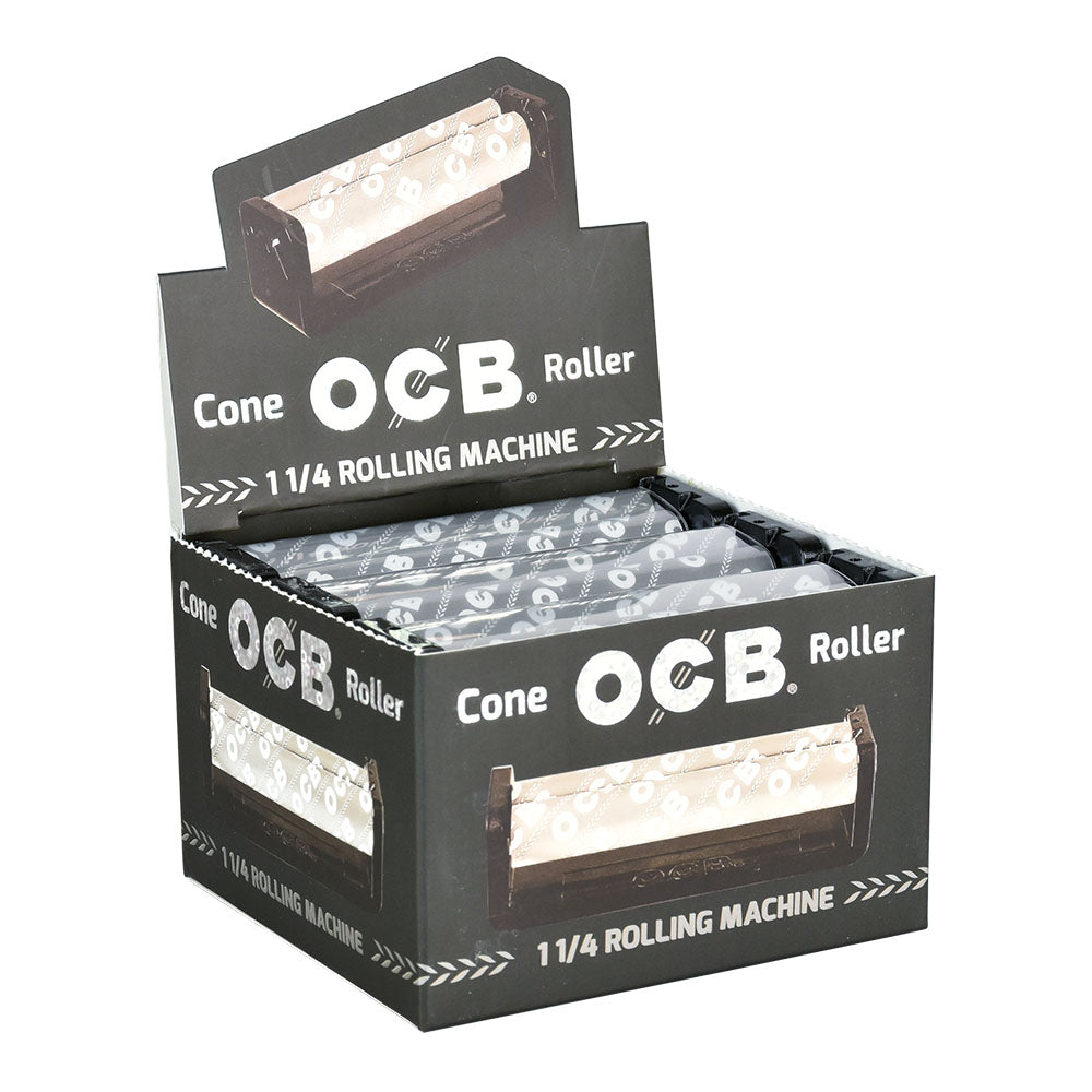 6PC DISPLAY - OCB Classic Cone Roller Machine - 1 1/4" - Smoke N’ Poke