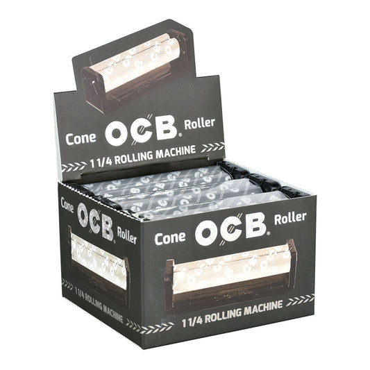 6PC DISPLAY - OCB Classic Cone Roller Machine - 1 1/4" - Smoke N’ Poke