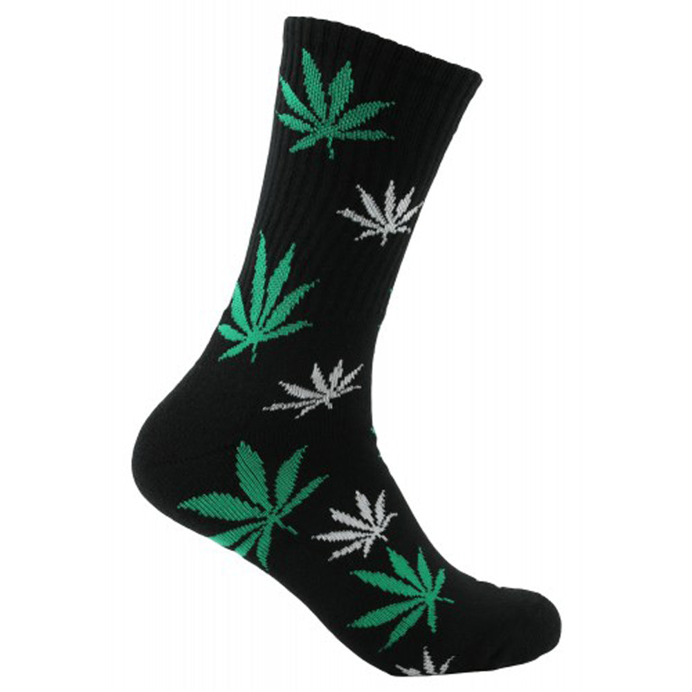 Mad Toro Socks | All Over Hemp Leaf - Smoke N’ Poke