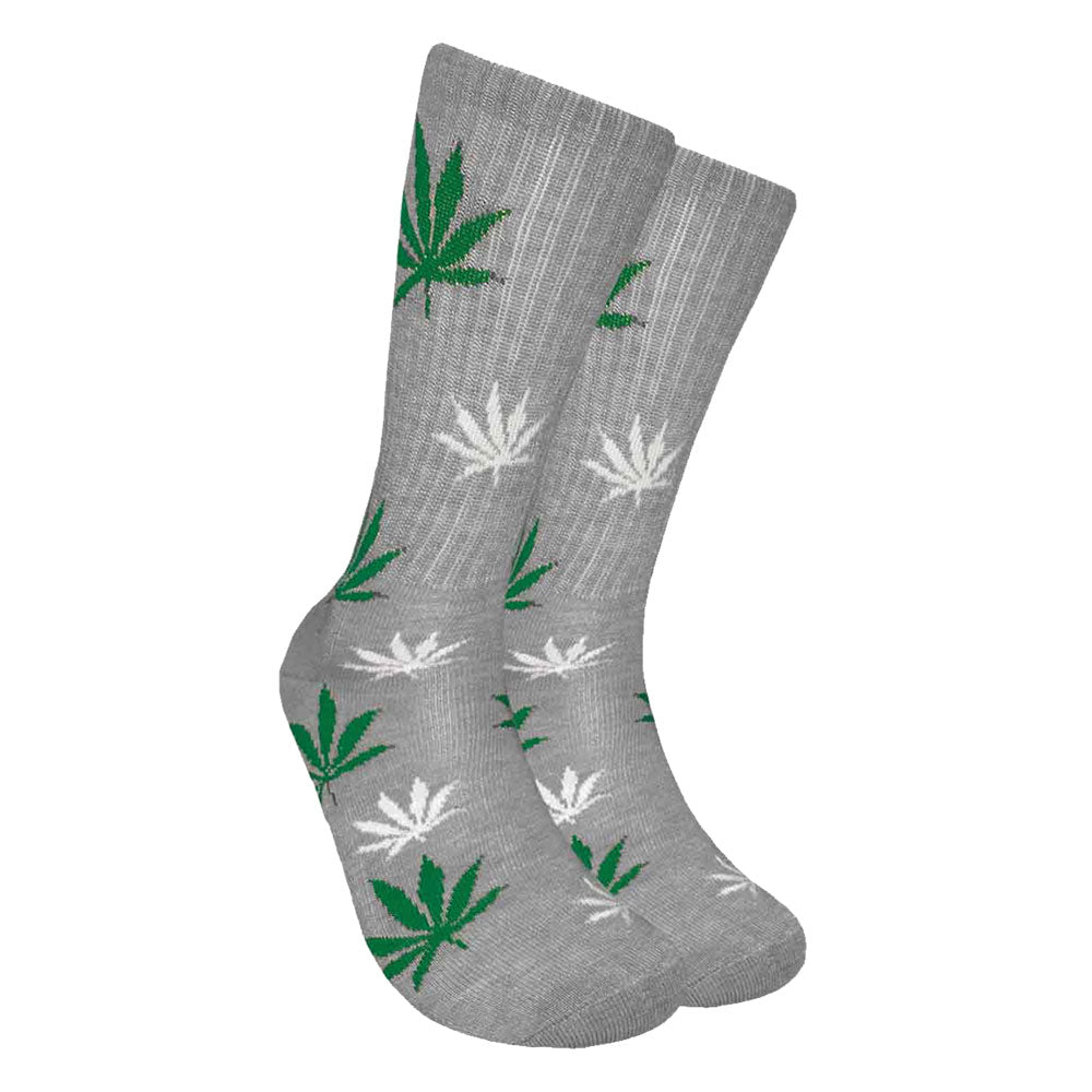 Mad Toro Socks | All Over Hemp Leaf - Smoke N’ Poke