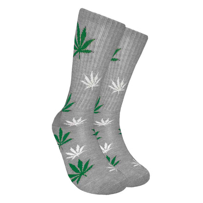 Mad Toro Socks | All Over Hemp Leaf - Smoke N’ Poke