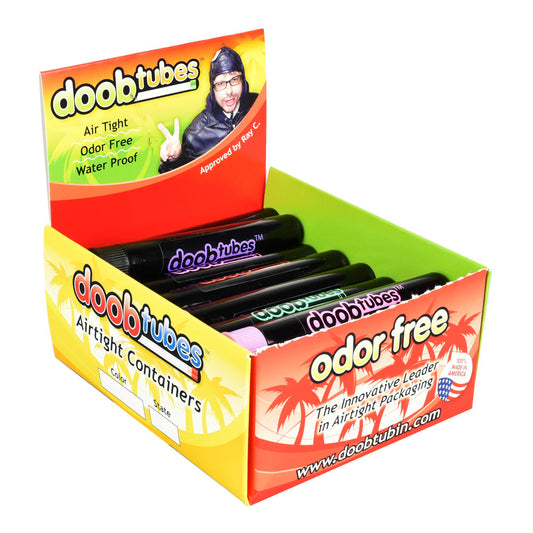 25 PC DISPLAY - doobtubes - Black - Smoke N’ Poke