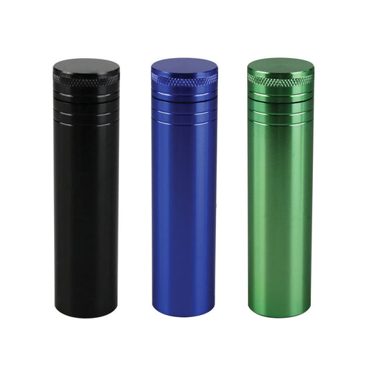 Aluminum Storage Tube - 3.85"x1" - Colors Vary - Smoke N’ Poke