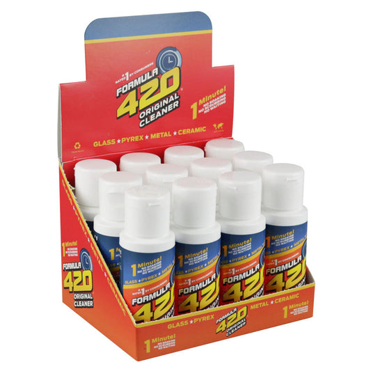 12 PC DISPLAY - Formula 420 Original Cleaner - 2oz Mini - Smoke N’ Poke