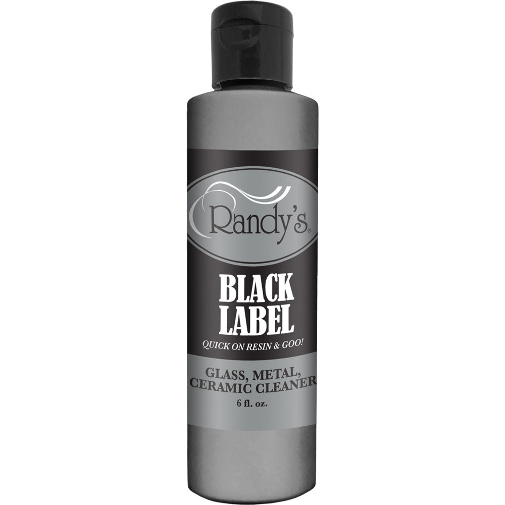 Randy's Black Label Glass, Metal & Ceramic Cleaner - 6oz - Smoke N’ Poke