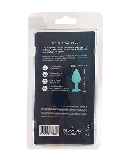 Camtoyz Lucio Anal Plug - Blue