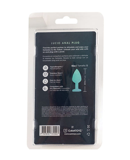Camtoyz Lucio Anal Plug - Blue
