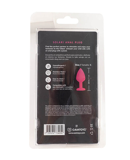 Camtoyz Solari Anal Plug - Rainbow