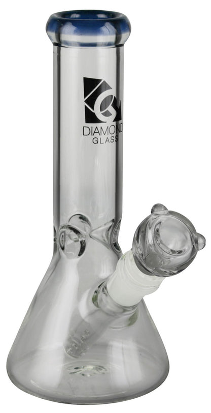 Bong con vaso de azúcar de cristal de diamante