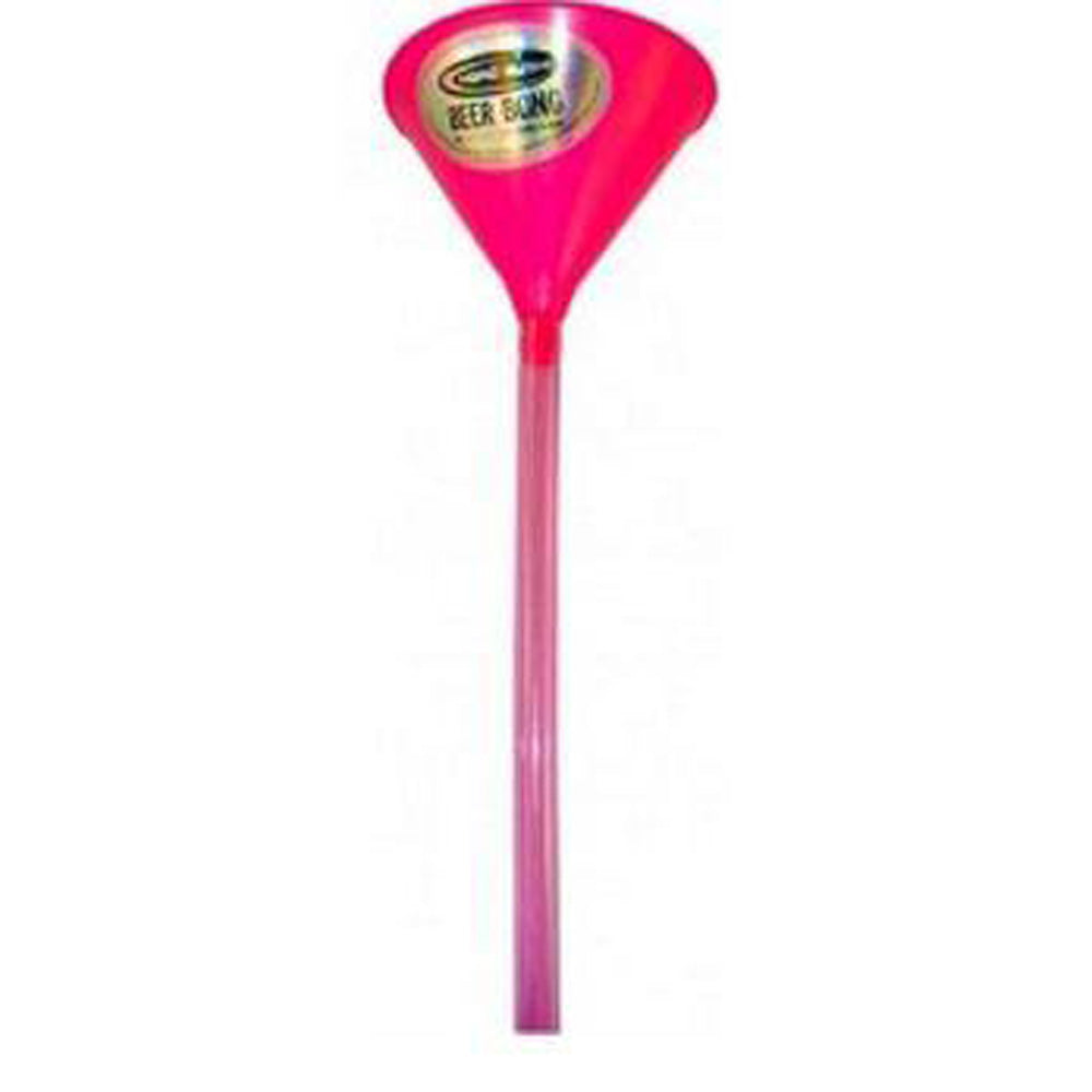 Head Rush 1 Hose Pink Beer Bong Funnel - 2ft - Smoke N’ Poke