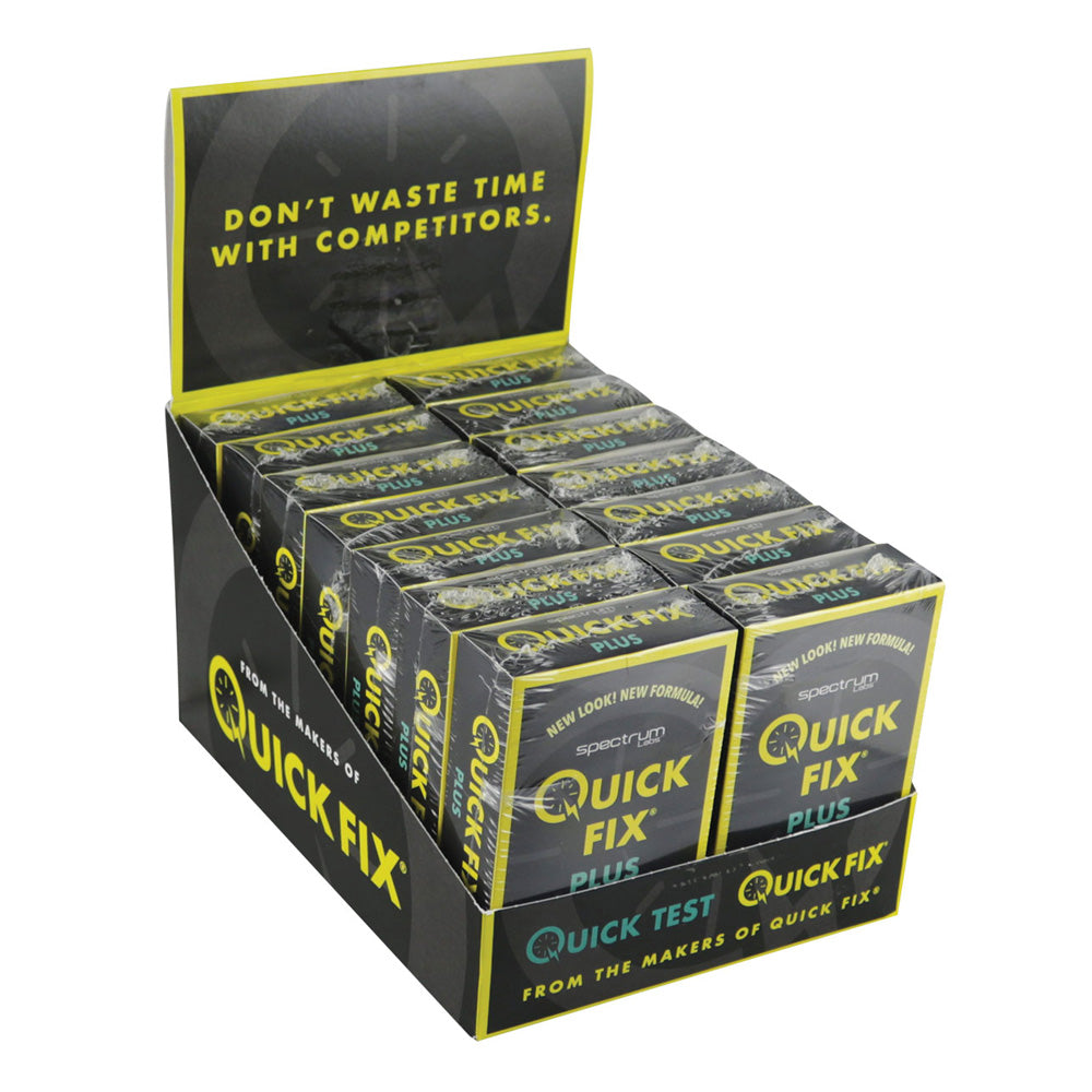 14PC DISPLAY - Quick Fix Synthetic Plus Fetish Urine - 3oz - Smoke N’ Poke