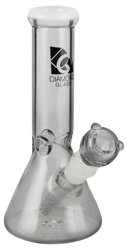 Bong con vaso de azúcar de cristal de diamante