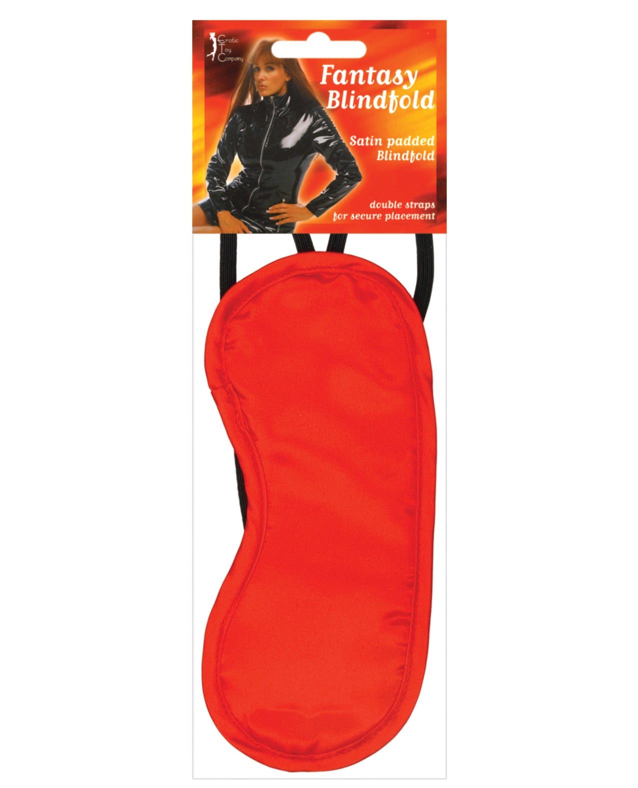 Erotic Toy Company Satin Fantasy Blindfold - Red