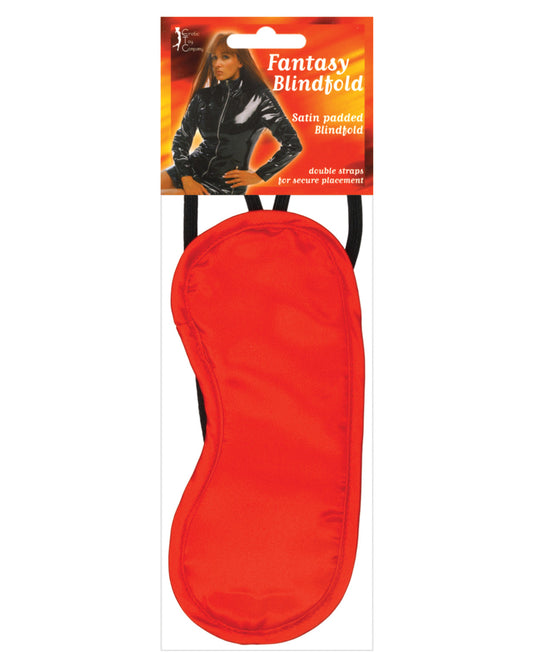 Erotic Toy Company Satin Fantasy Blindfold - Red
