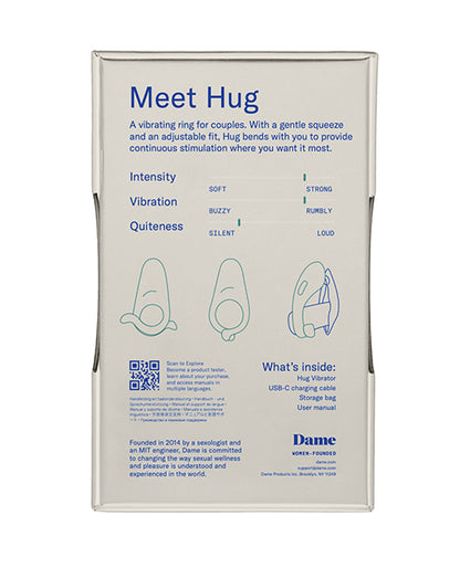 Dame Hug Vibrating Couples Ring - Fir