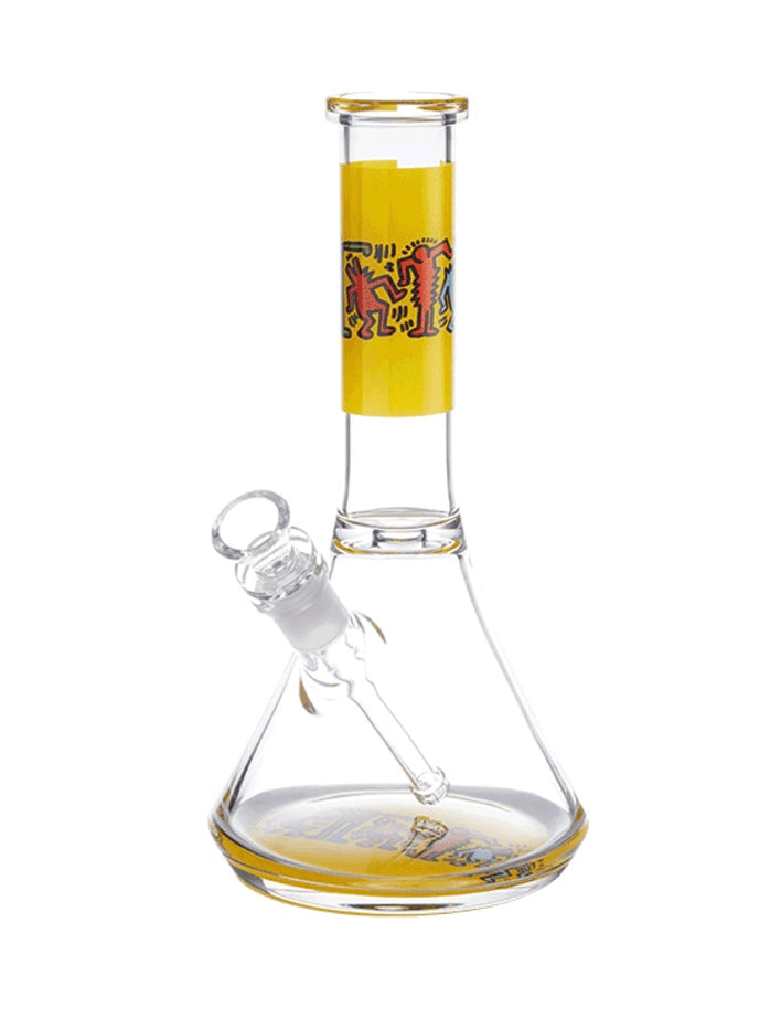 K.Haring Glass Water Pipe - Smoke N’ Poke