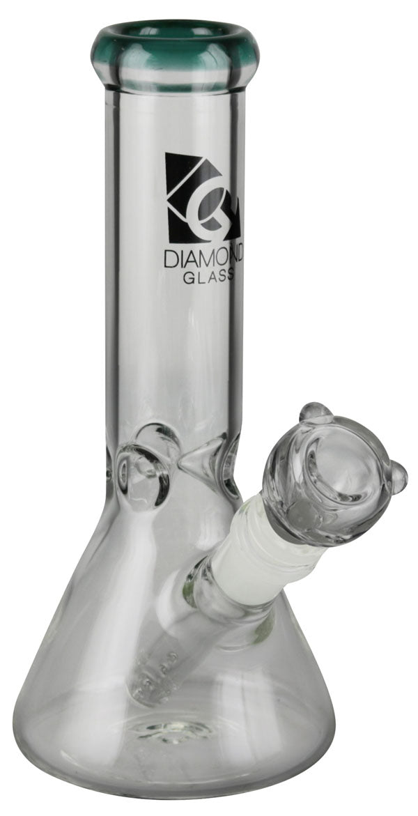 Diamond Glass Sugar Beaker Bong