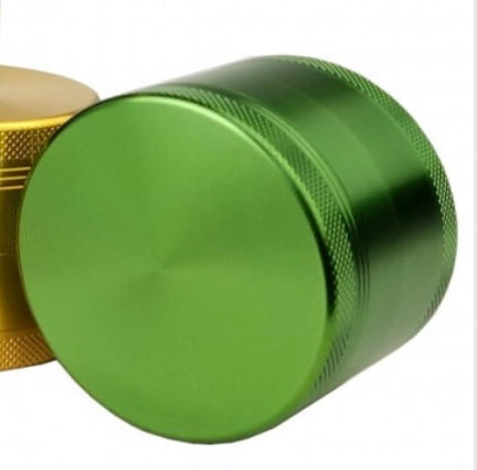 55mm 4 Part Aluminum Grinder - Green - Smoke N’ Poke