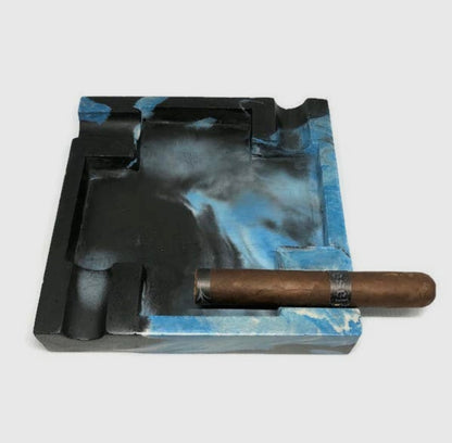 Concrete Large Cigar Ashtray - Smoke N’ Poke