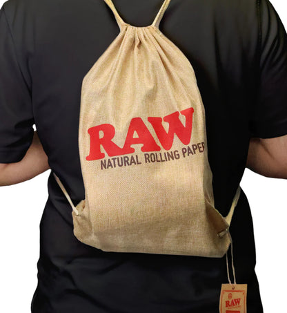 RAW DRAWSTRING BAG - Smoke N’ Poke