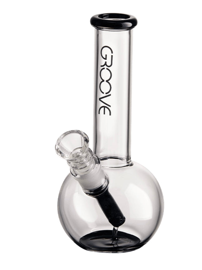 Groove Round Tube Water Pipe - Smoke N’ Poke