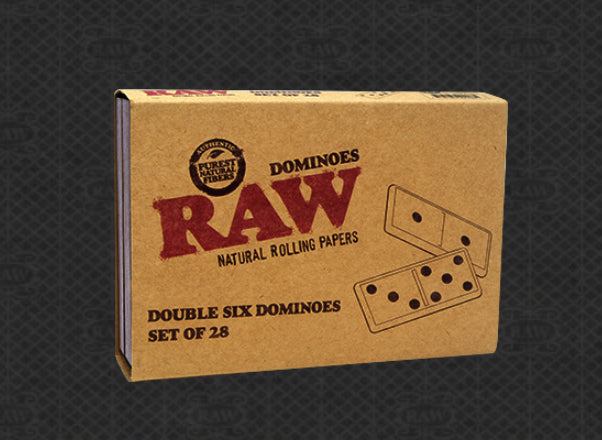 Dominó RAW Doble Seis - JUEGO DE 28 PIEZAS