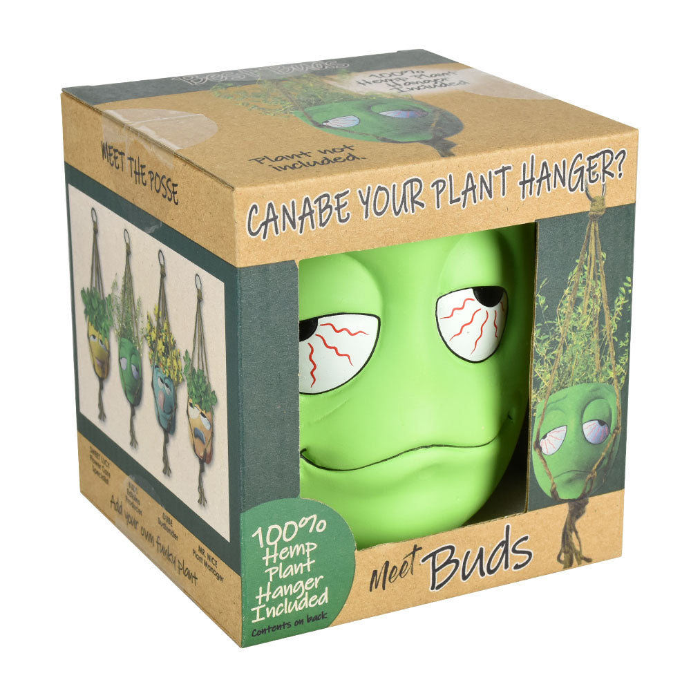 Best Buds Hanging Flower Pot - 3.75" / Buds - Smoke N’ Poke