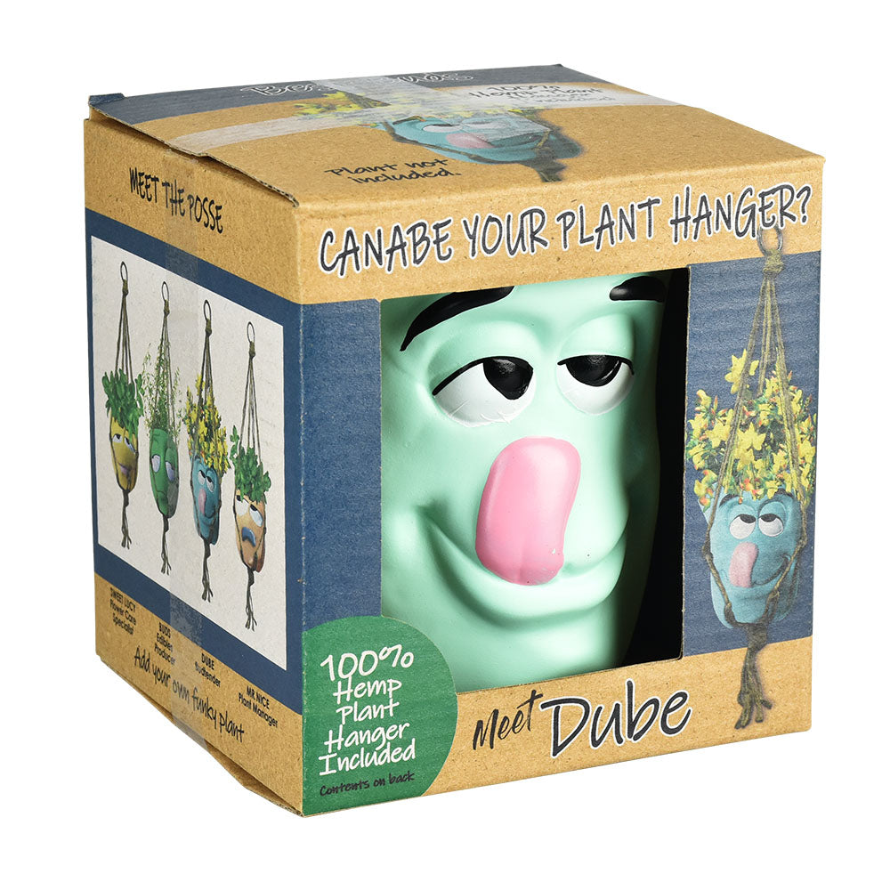 Best Buds Hanging Flower Pot - 3.75" / Dube - Smoke N’ Poke