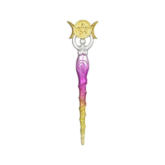 Goddess Magic Wand - 9" - Smoke N’ Poke