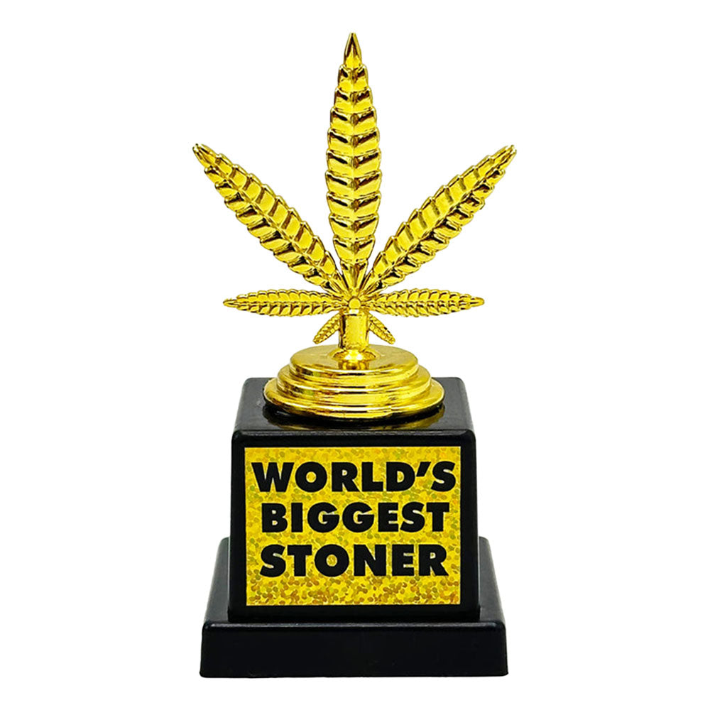 World's Biggest Stoner Trophy - 4.7" - Smoke N’ Poke